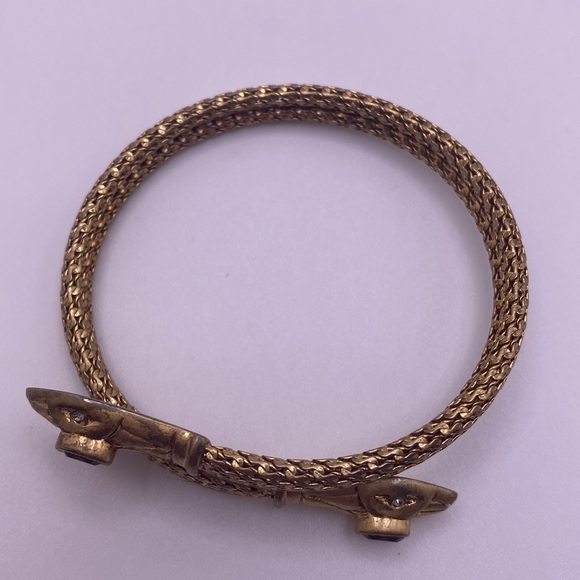 Double headed snake bracelet - Picture 2 of 6
